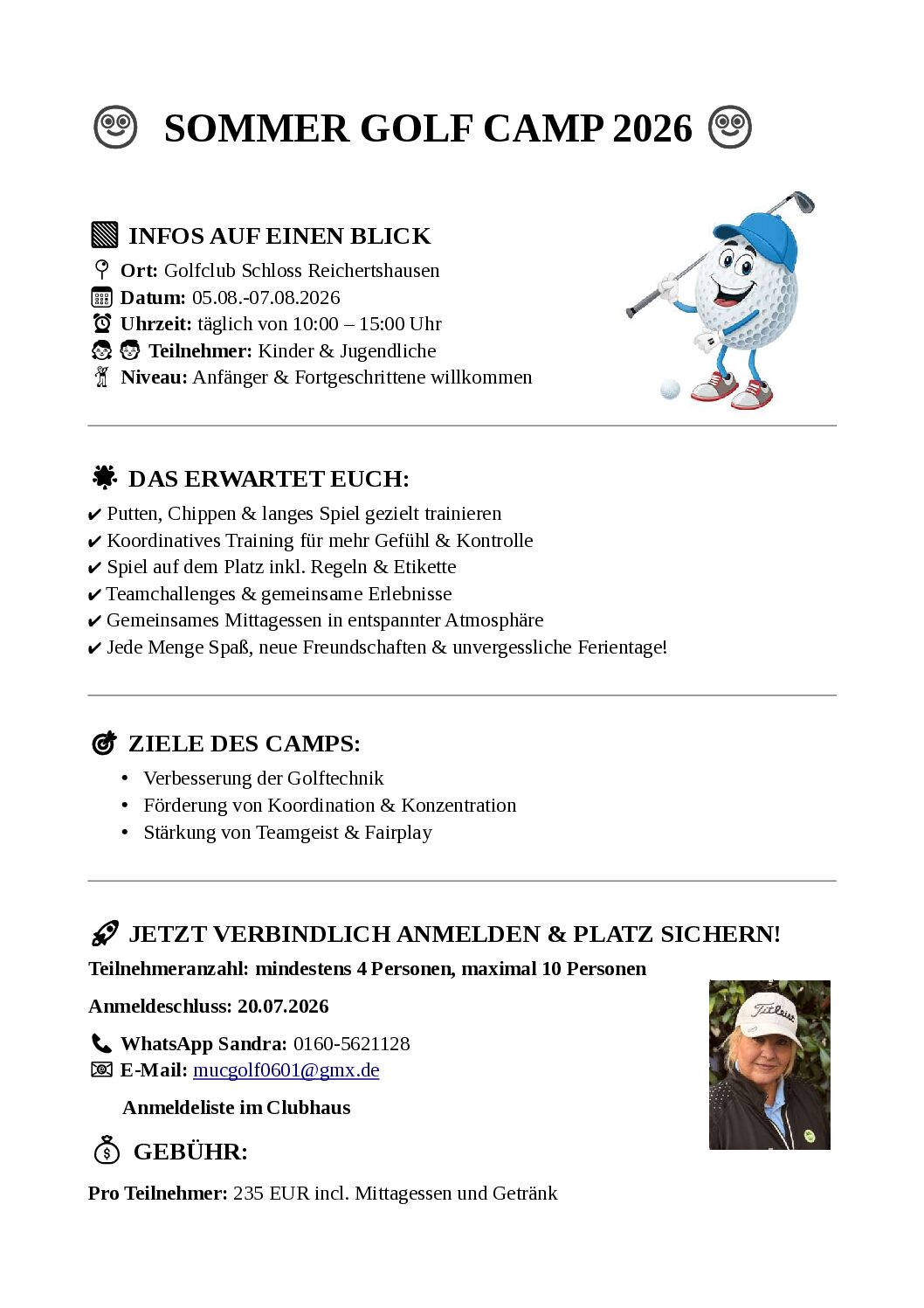 Sommercamp im GCR
