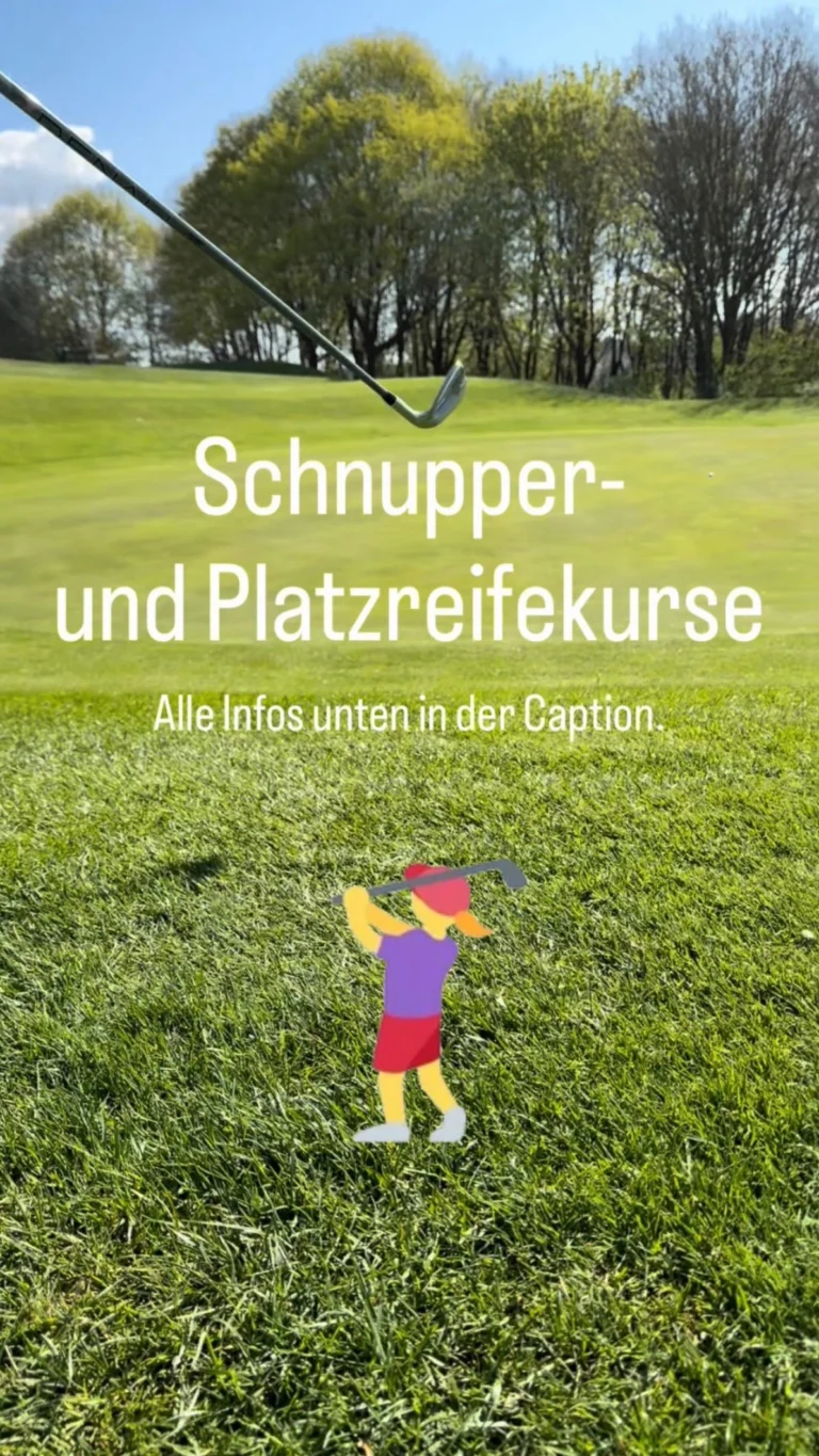 Instagram post from golfclubschlossreichertshausen. This post is in position 1.